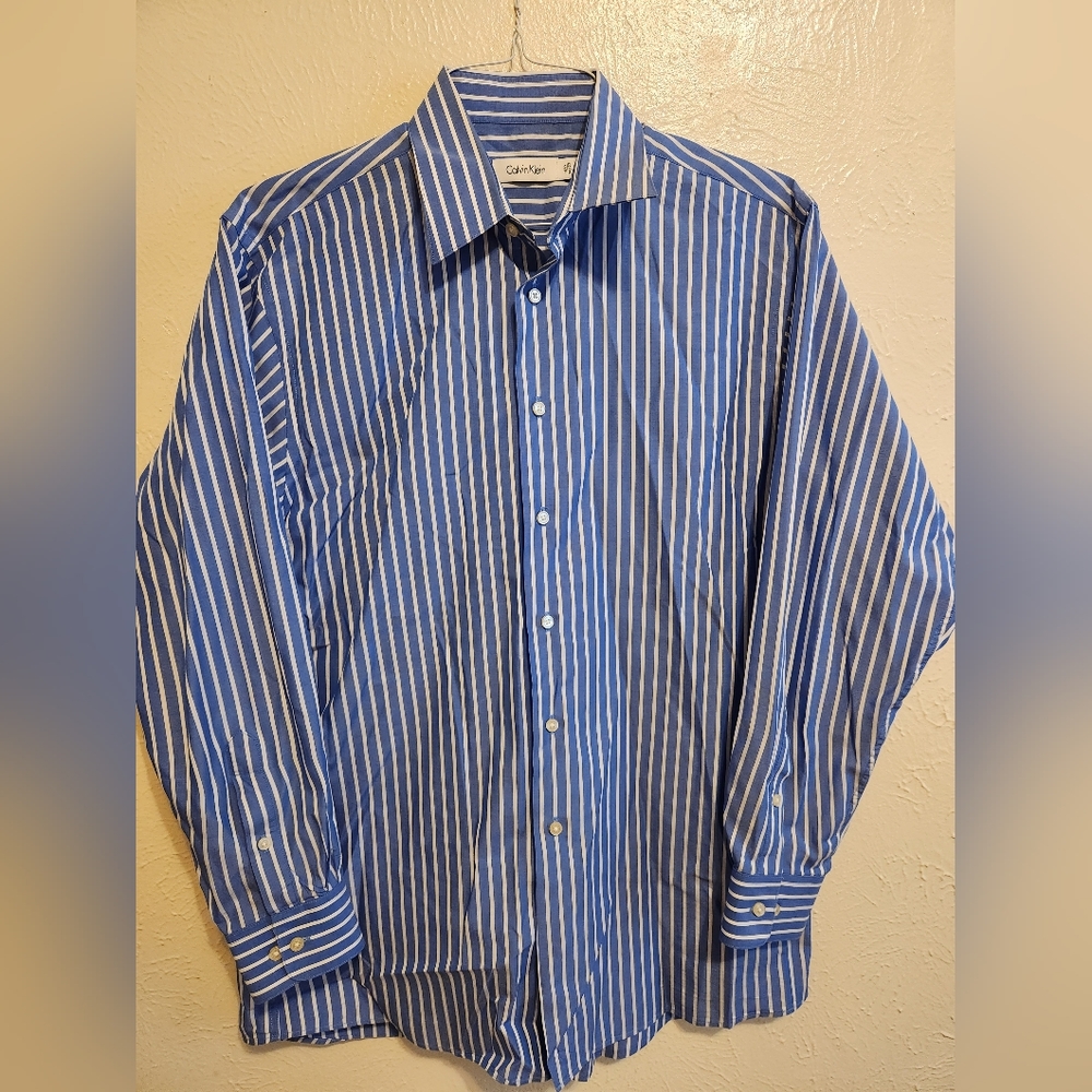*Relisted: Calvin Klein 15½ Stripe Dress Shirt
